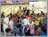 Aptech Qatar organized Bowling Tournament